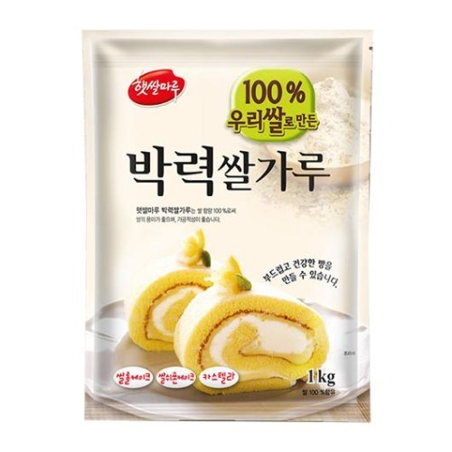 [2/29까지세일] 햇쌀마루 박력쌀가루(국산쌀) 1kg